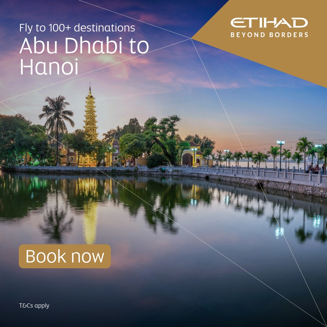 Etihad Airways Facebook ad