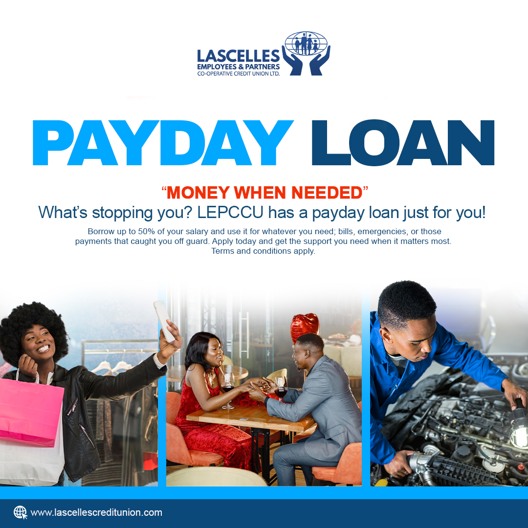 Lascelles Credit Union Facebook ad: Before you stress, read this.