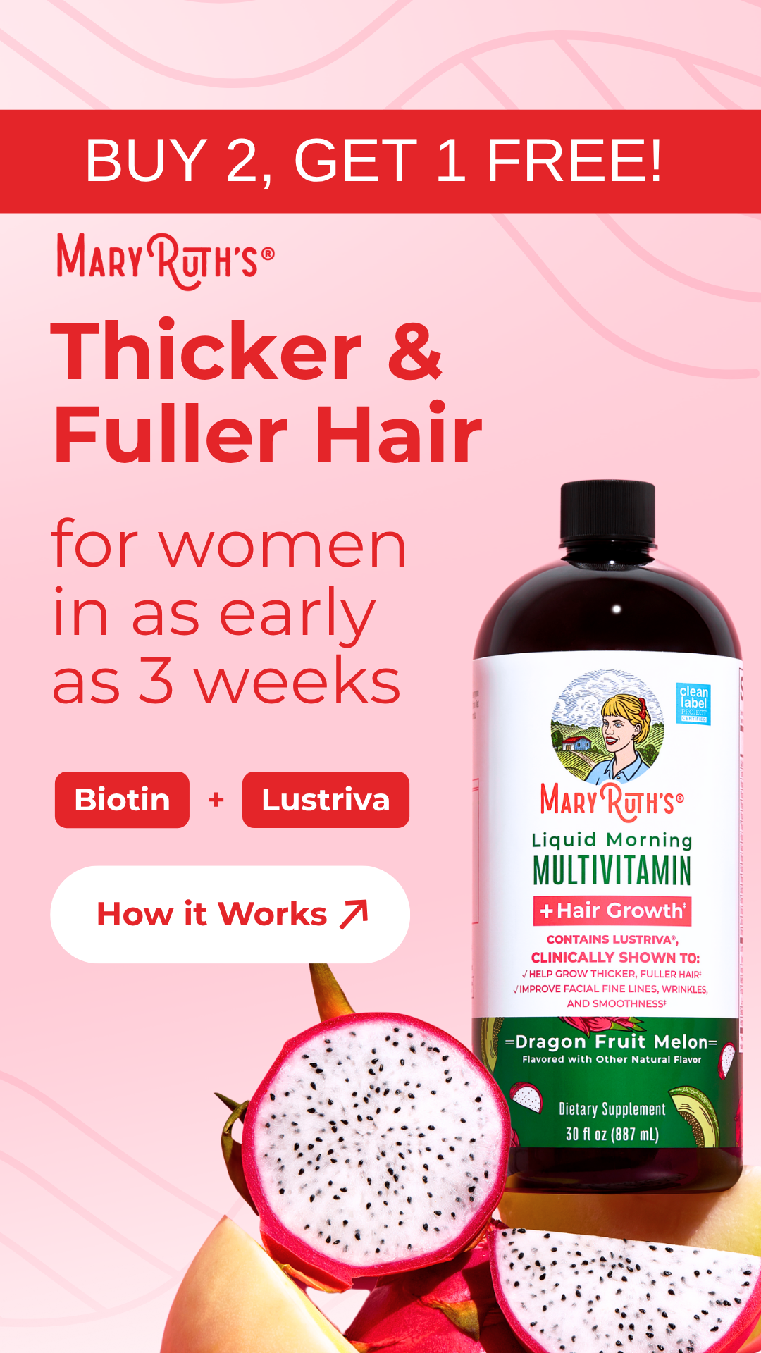 MaryRuth's Facebook ad