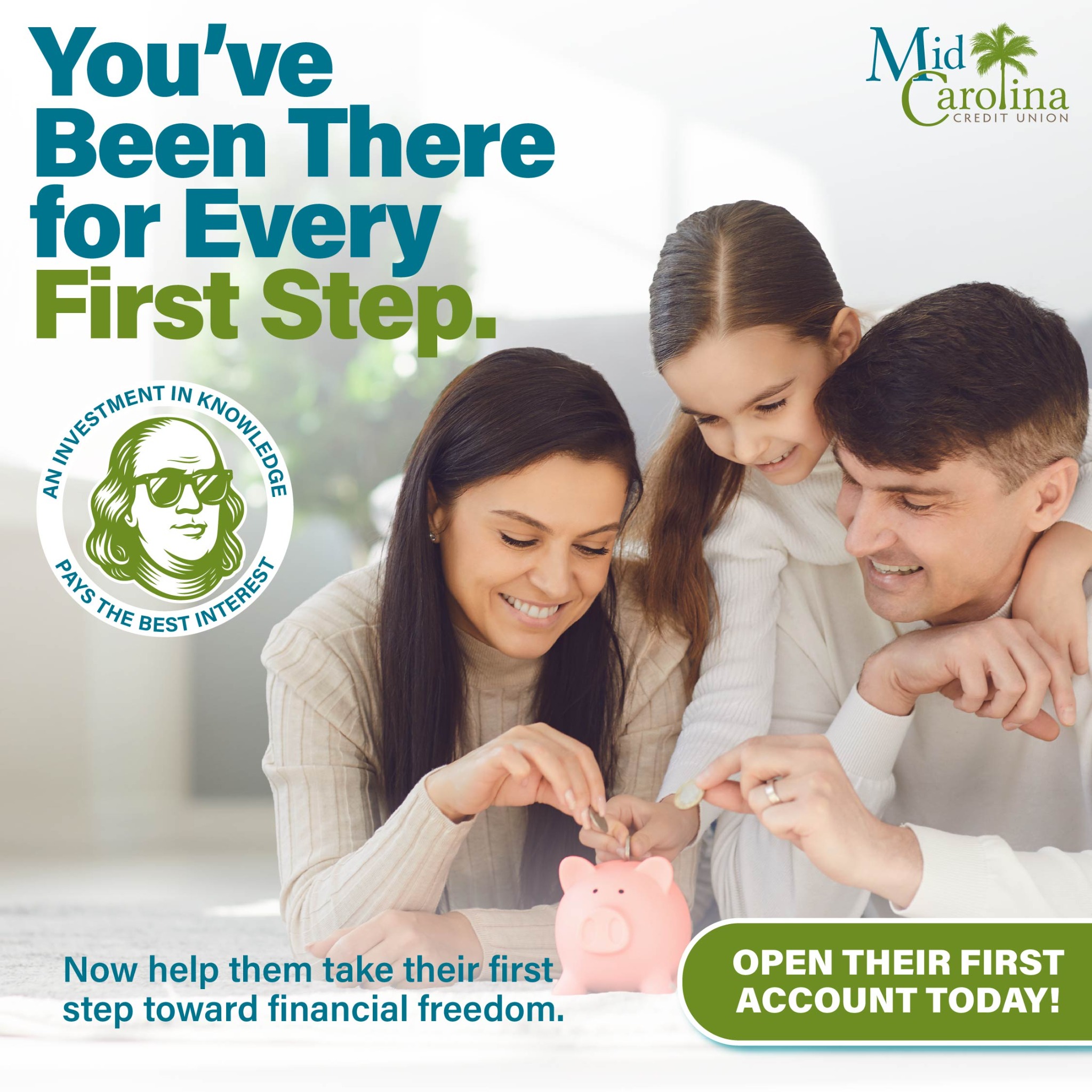 Mid Carolina Credit Union Facebook ad from Nov 6, 2025