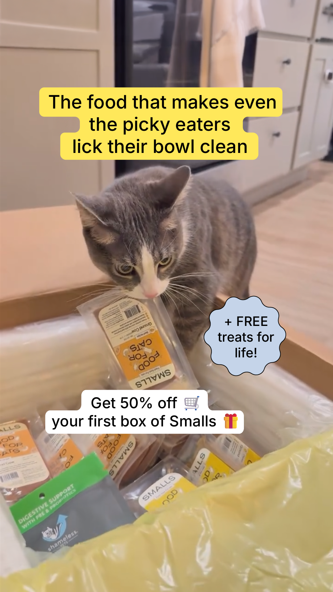 Smalls Facebook ad