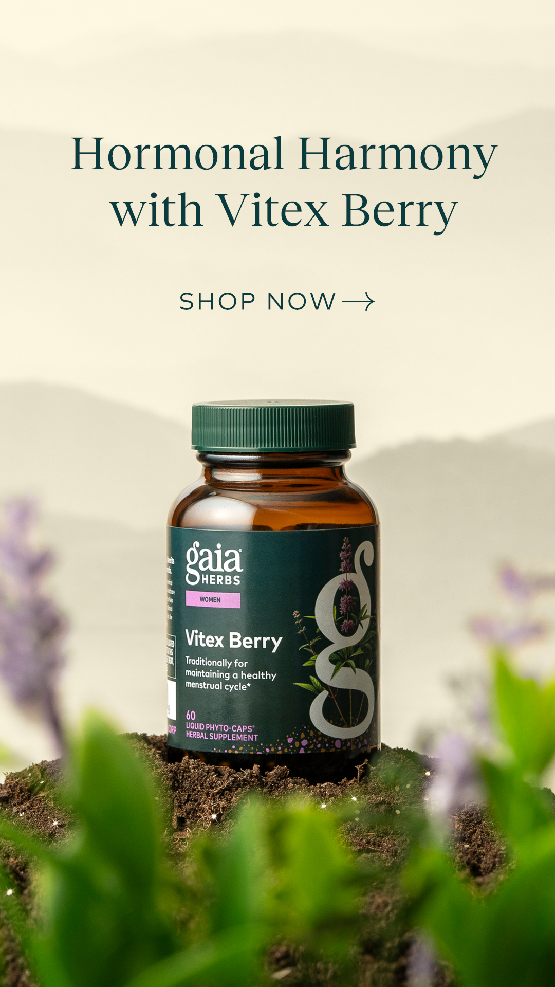 Gaia Herbs Facebook ad