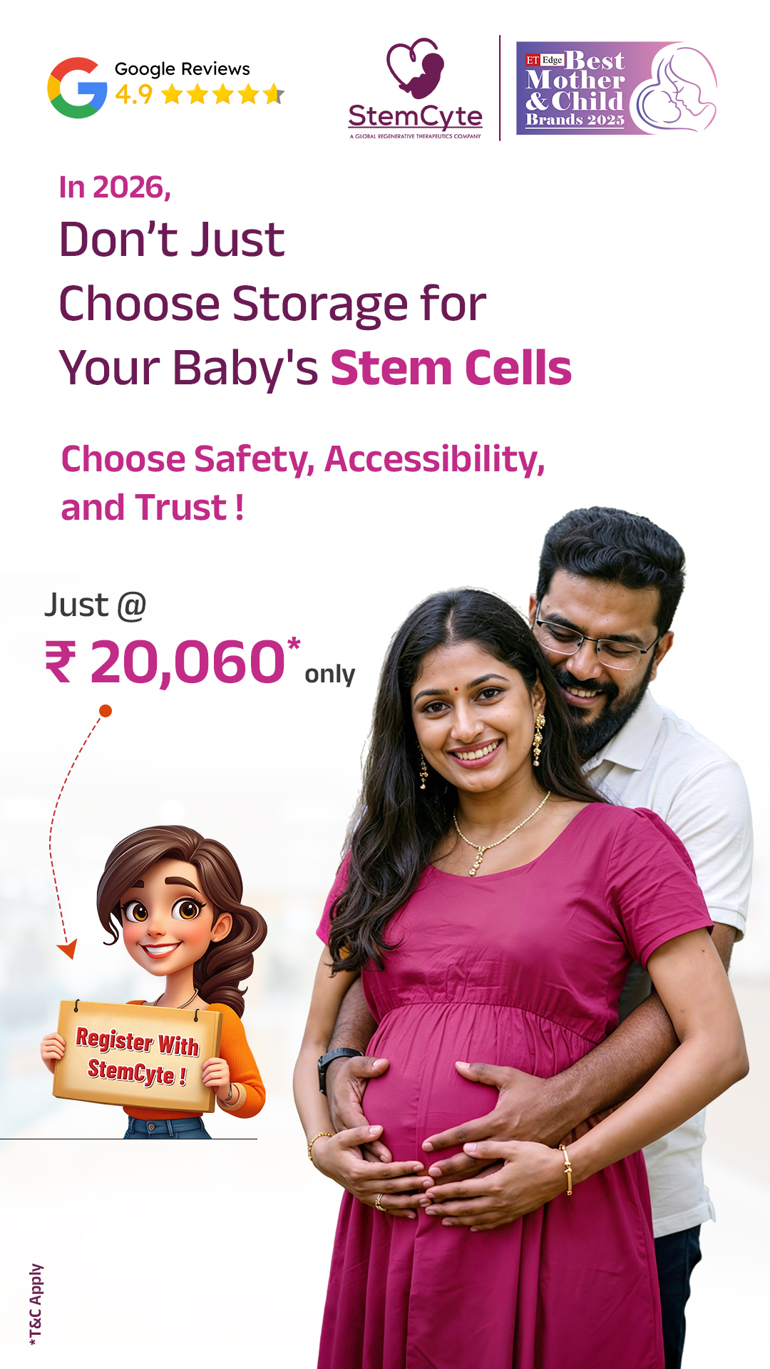StemCyte India Facebook ad