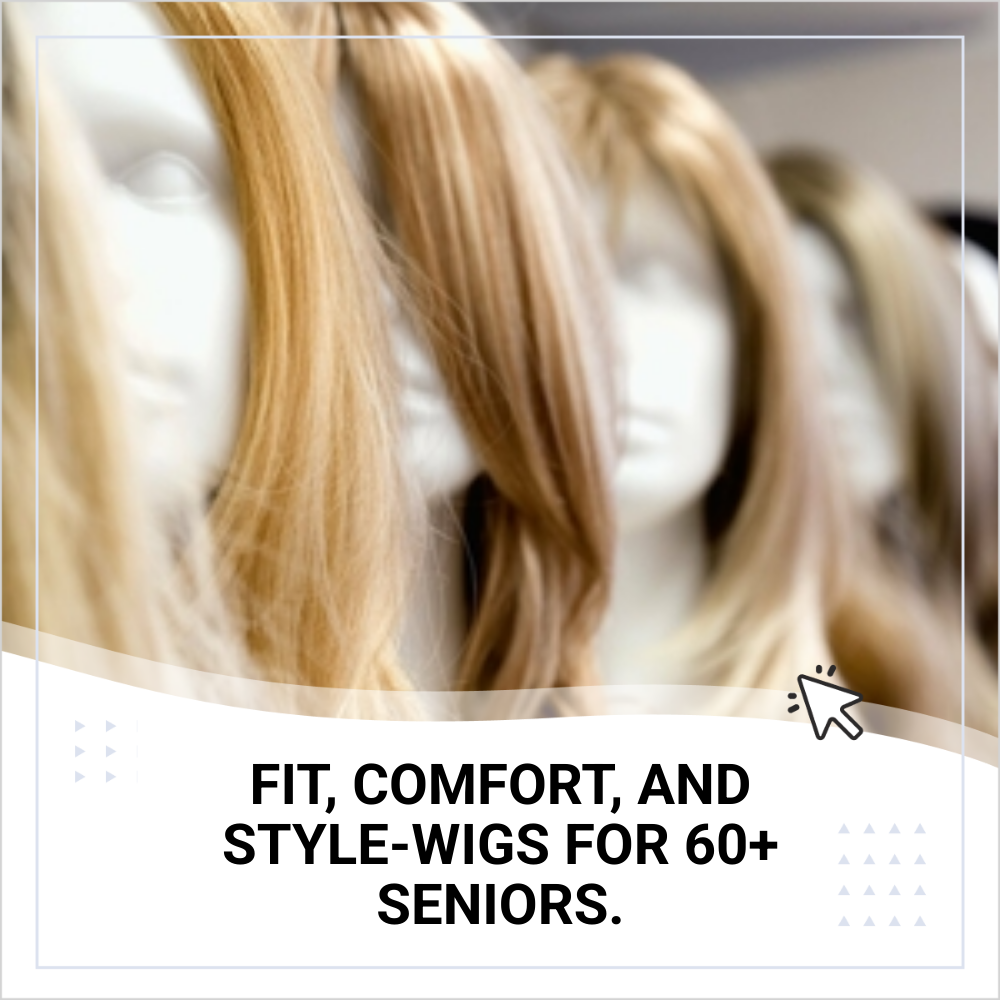 SwiftResults Prime Facebook ad: Seniors 60+ Wigs Discount Deals.