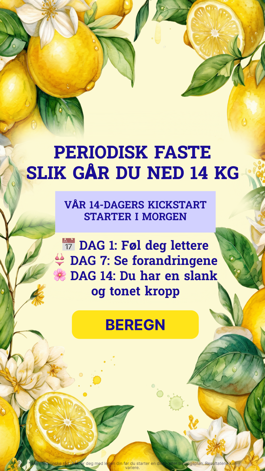 Simple Fasting App Facebook ad