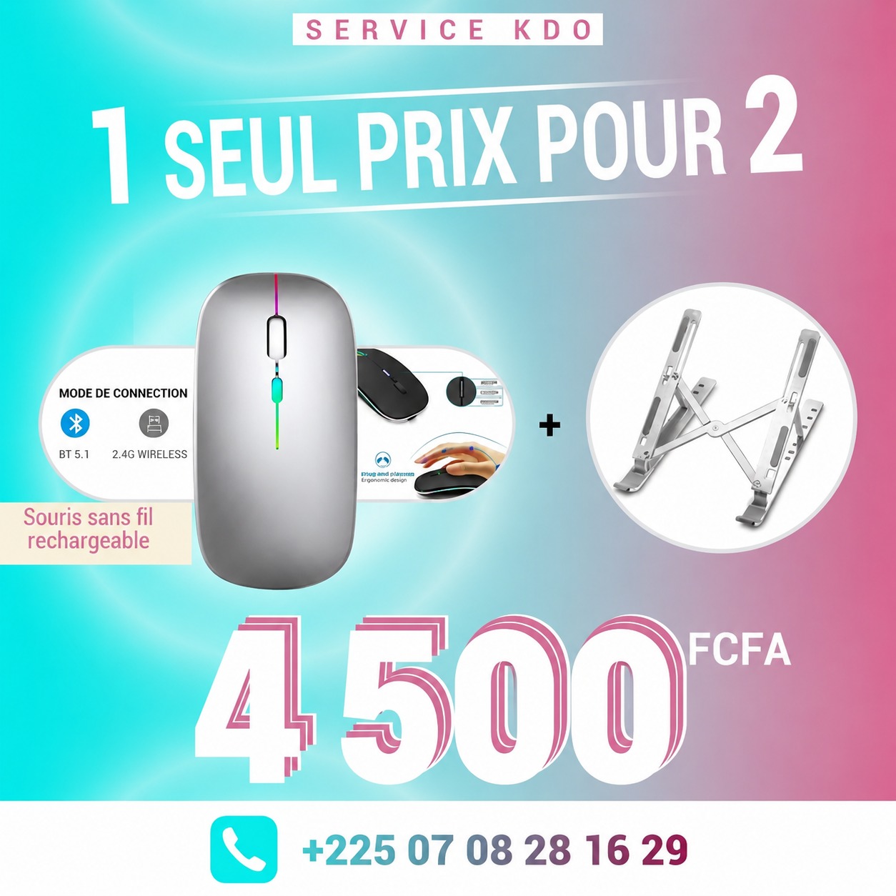 Service KDO Facebook ad: Discuter avec nous