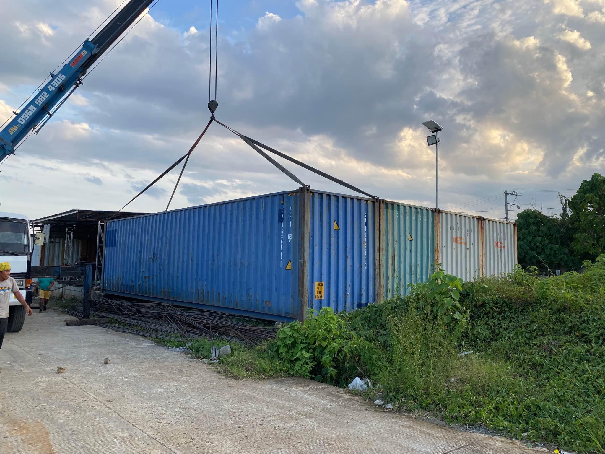 Noel Costanilla Facebook ad: Davao Container Van For Sale