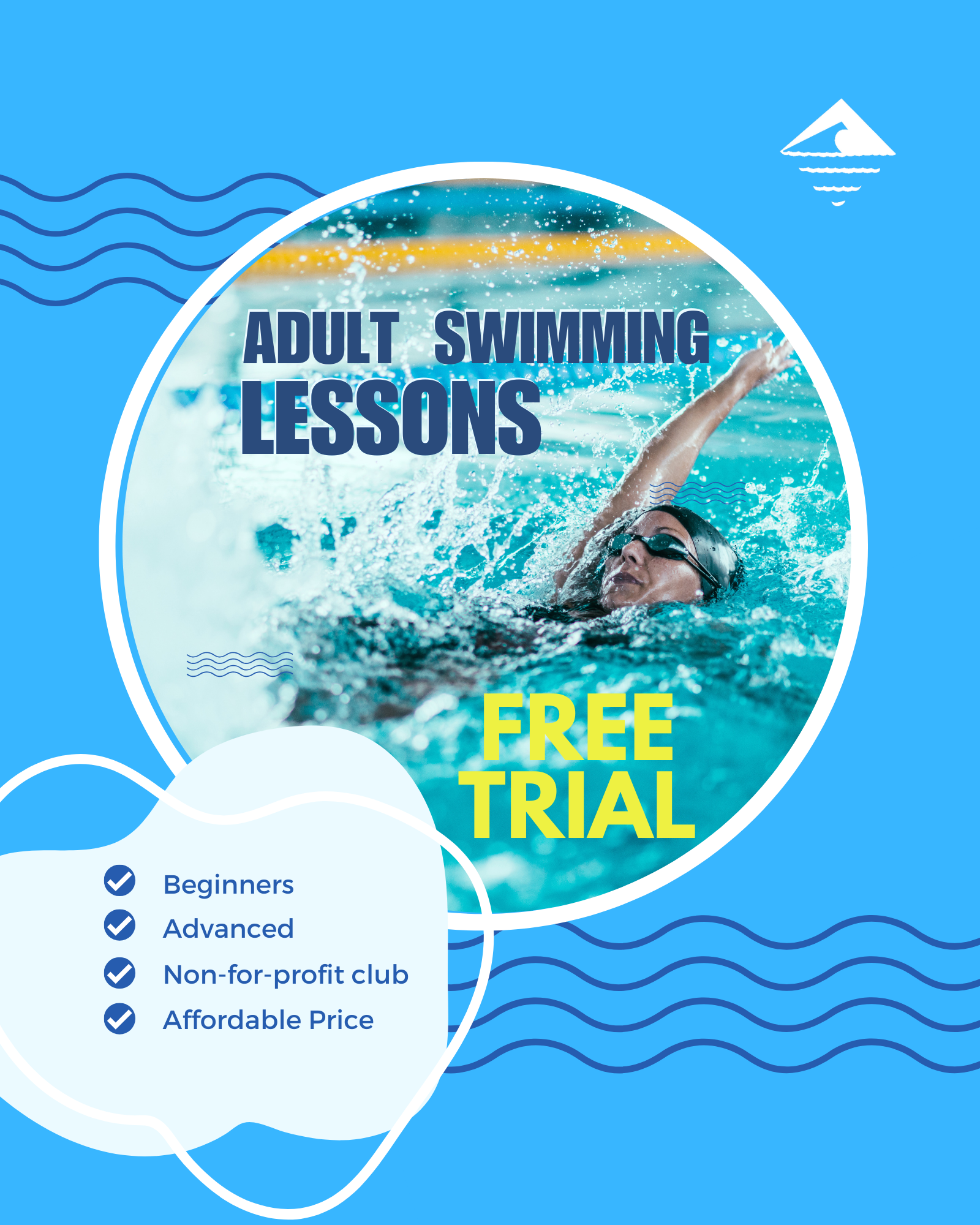 Bourne Swimming Club Facebook ad from Jan 2, 2026