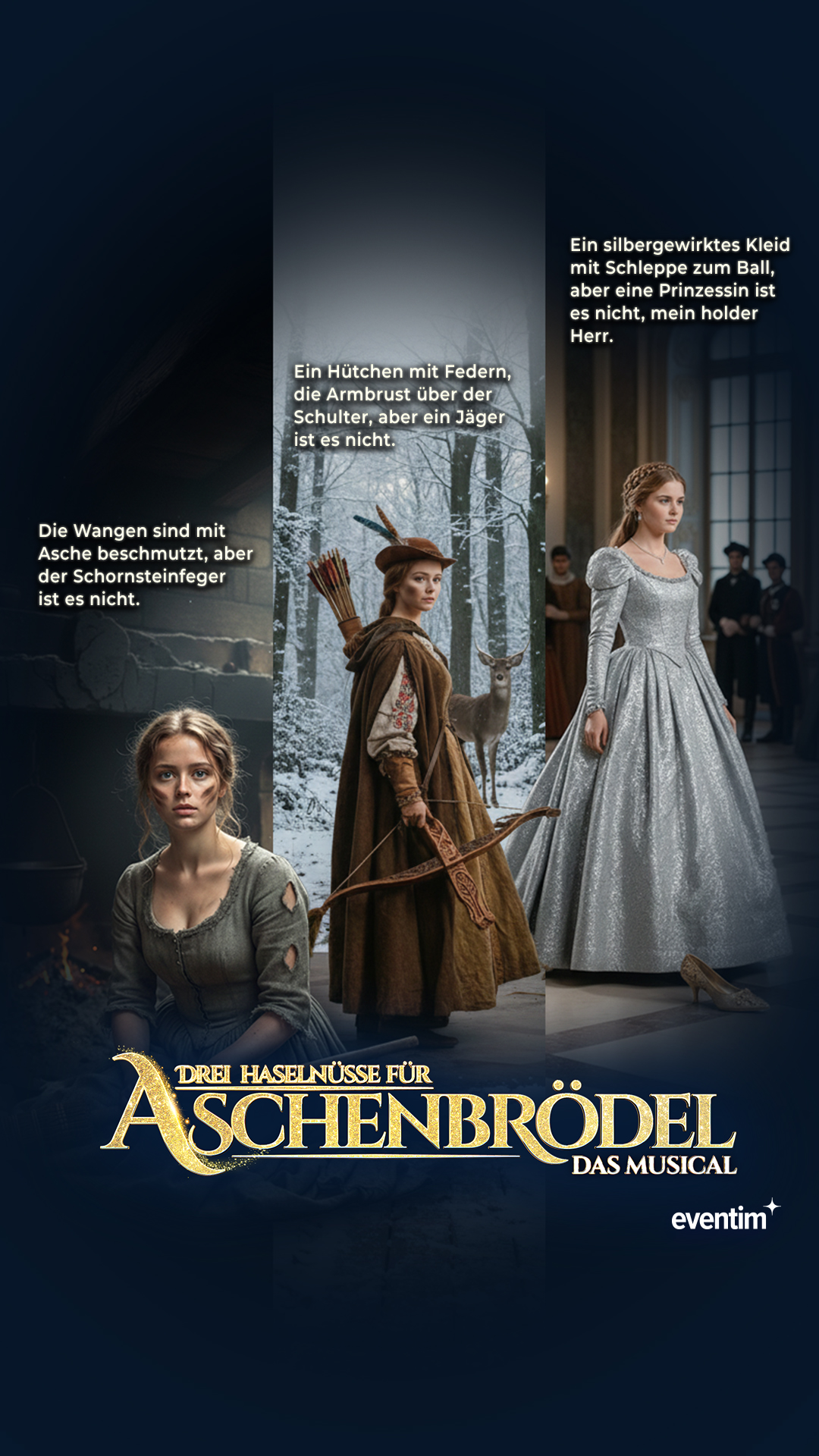 Drei Haselnüsse für Aschenbrödel - Das Musical Facebook ad from Feb 13, 2026