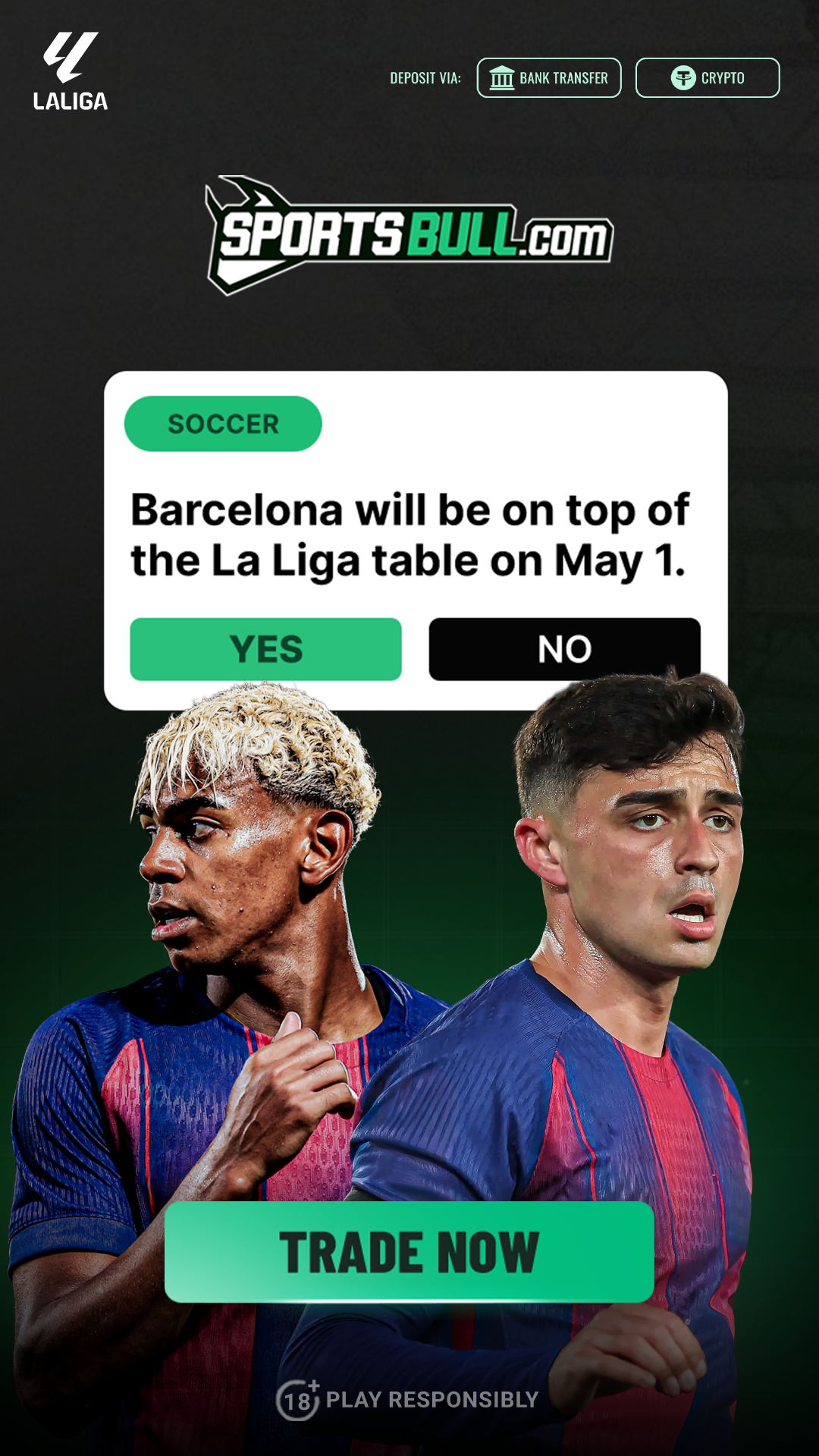 SportsBull Facebook ad from Apr 20, 2026