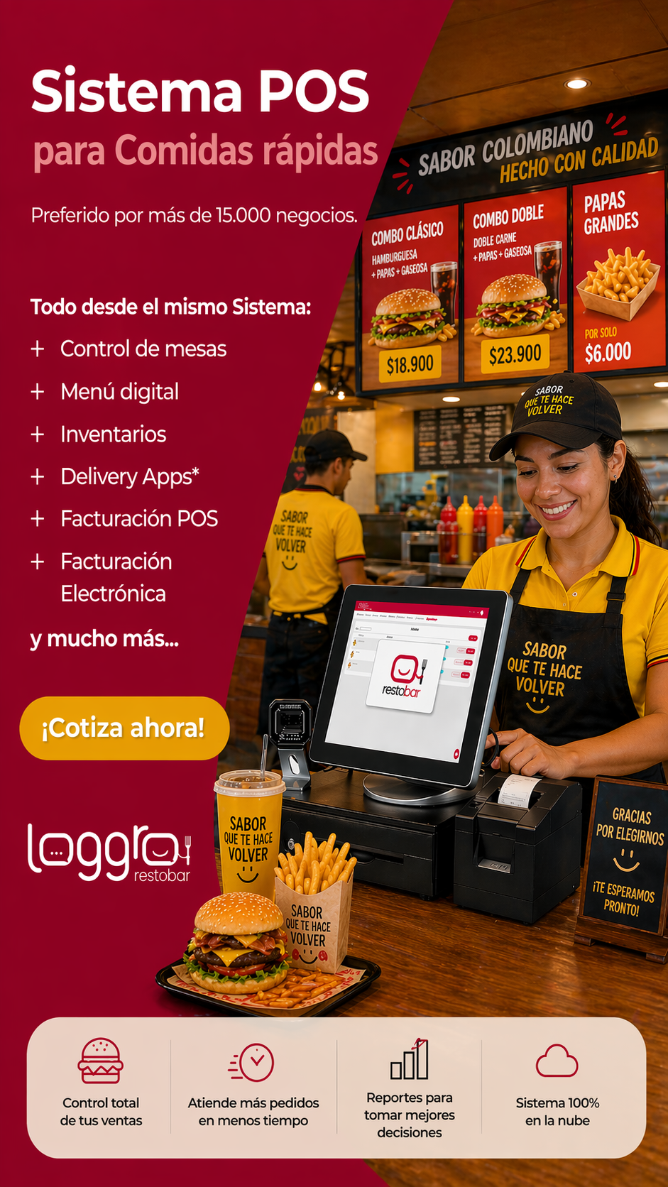 Loggro Facebook ad