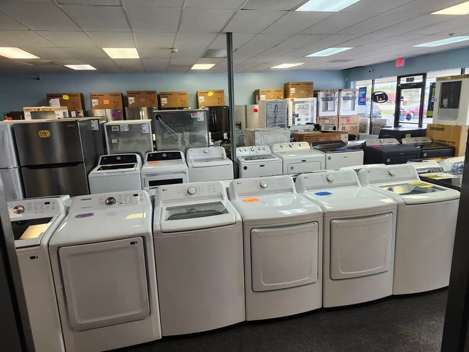 Blue Water Discount Appliances Facebook ad