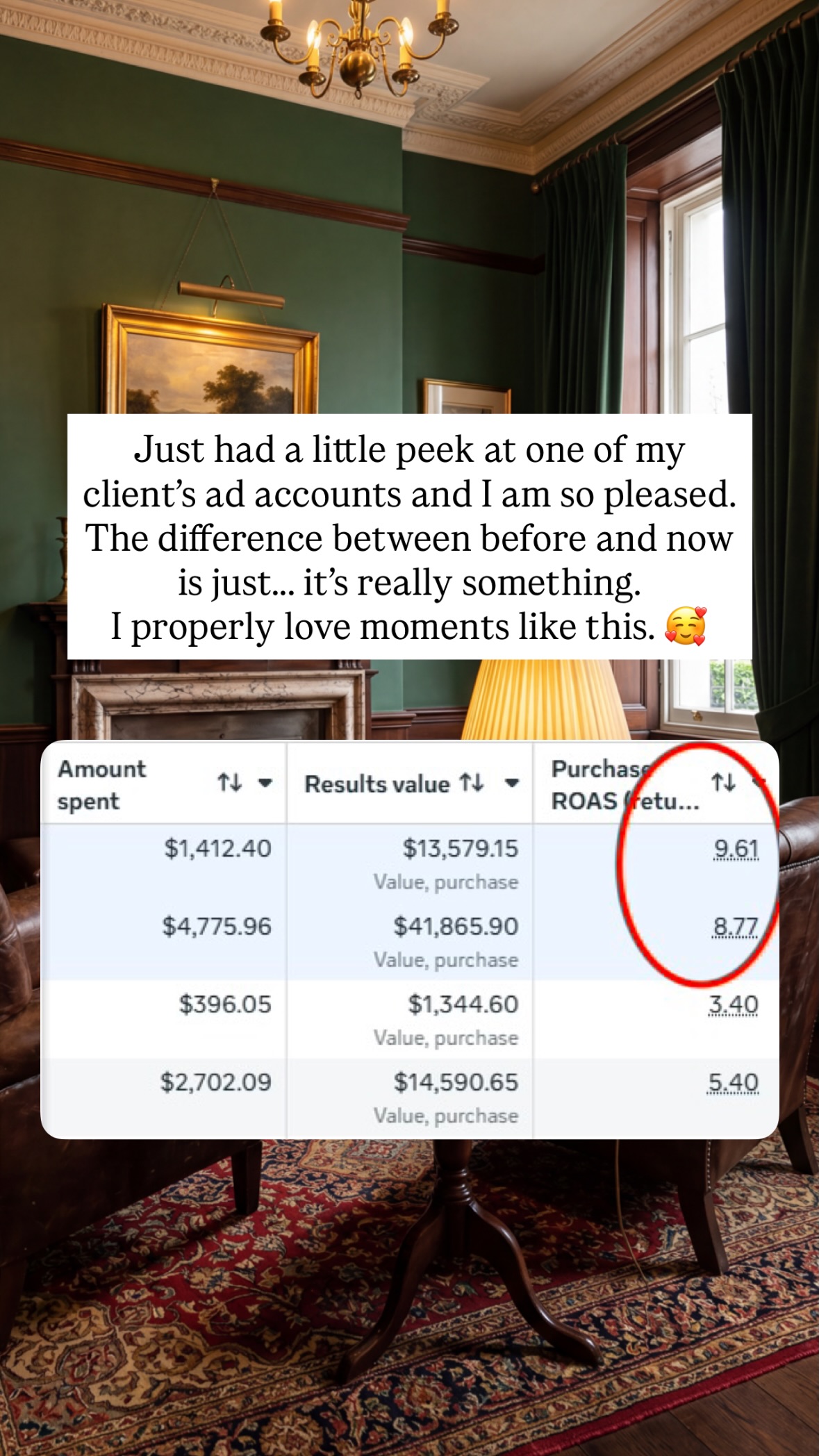Secret Insta Club Facebook ad