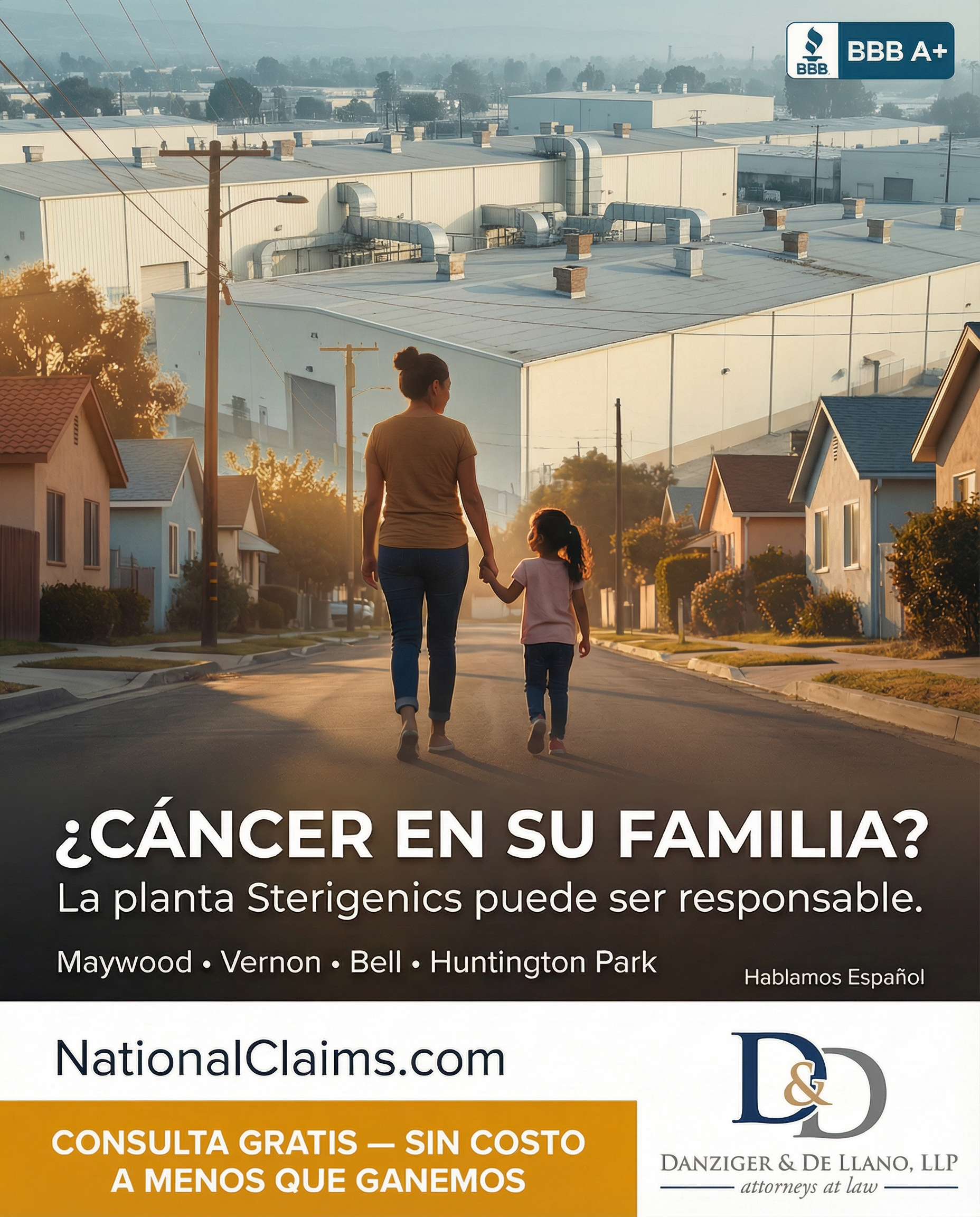 National Claims Facebook ad
