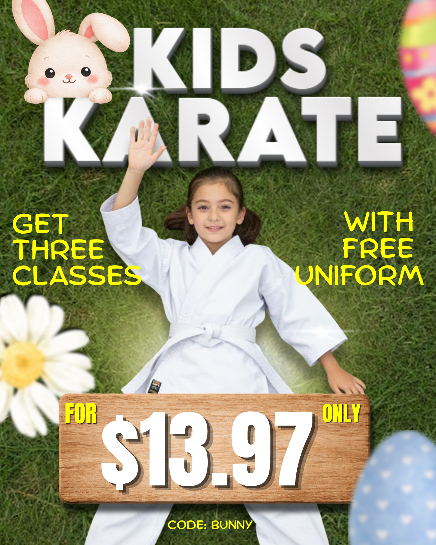 Amerikick Martial Arts Facebook ad