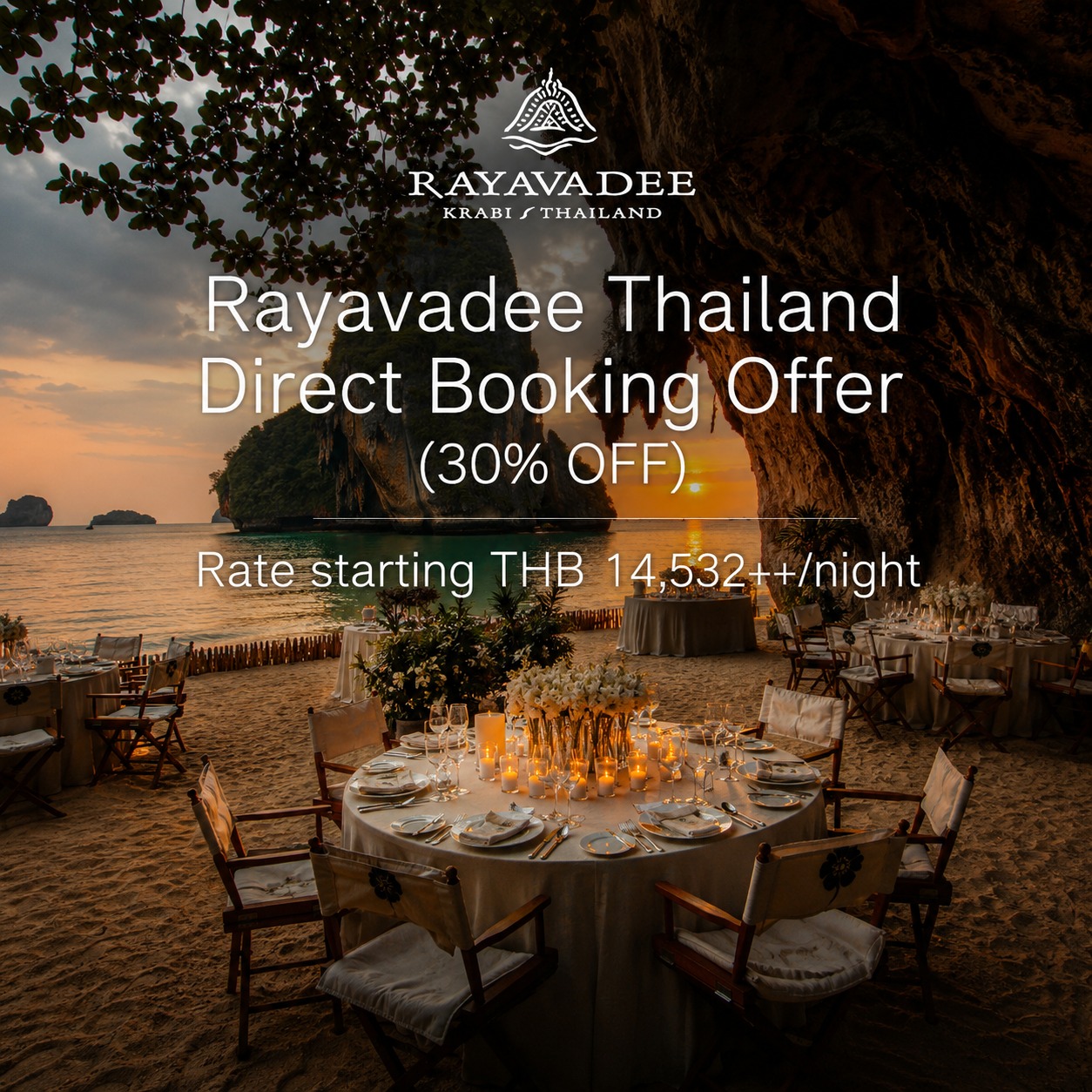 Rayavadee Facebook ad
