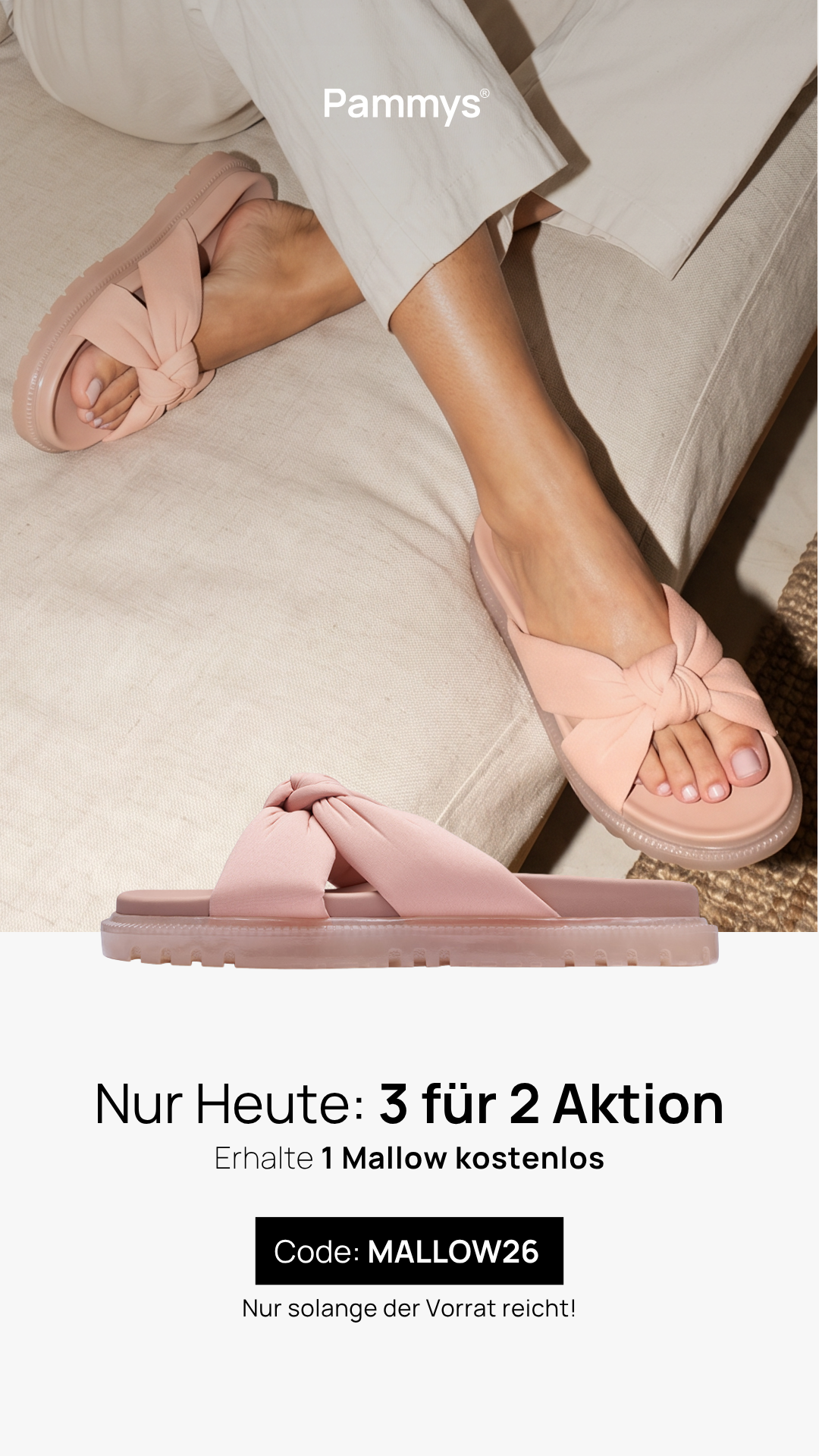 Pammys Facebook ad