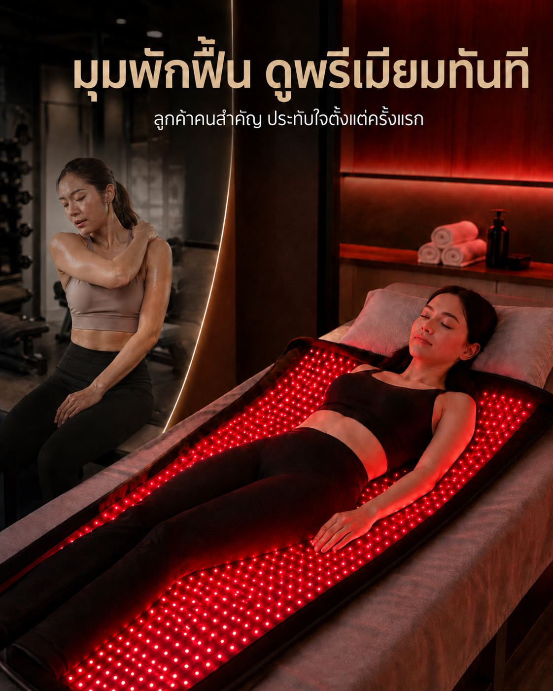 ผ้าห่มเอสจี Red Light Blanket - ฟื้นฟู ชะลอวัย SG Longevity & Wellness Facebook ad