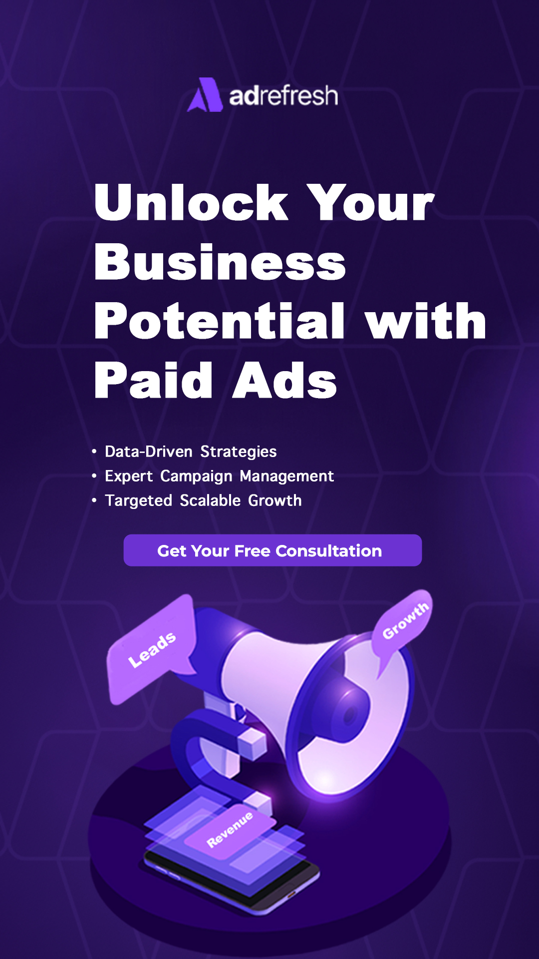 AdRefresh Media Facebook ad from Mar 24, 2026