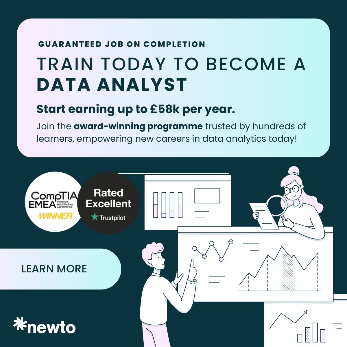 Newto Training Facebook ad