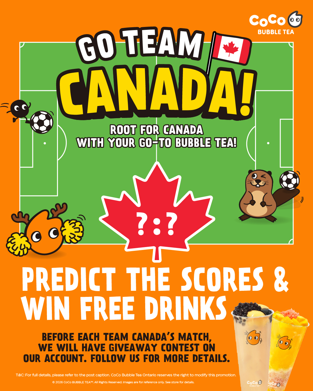 CoCo Fresh Tea & Juice Ontario Facebook ad