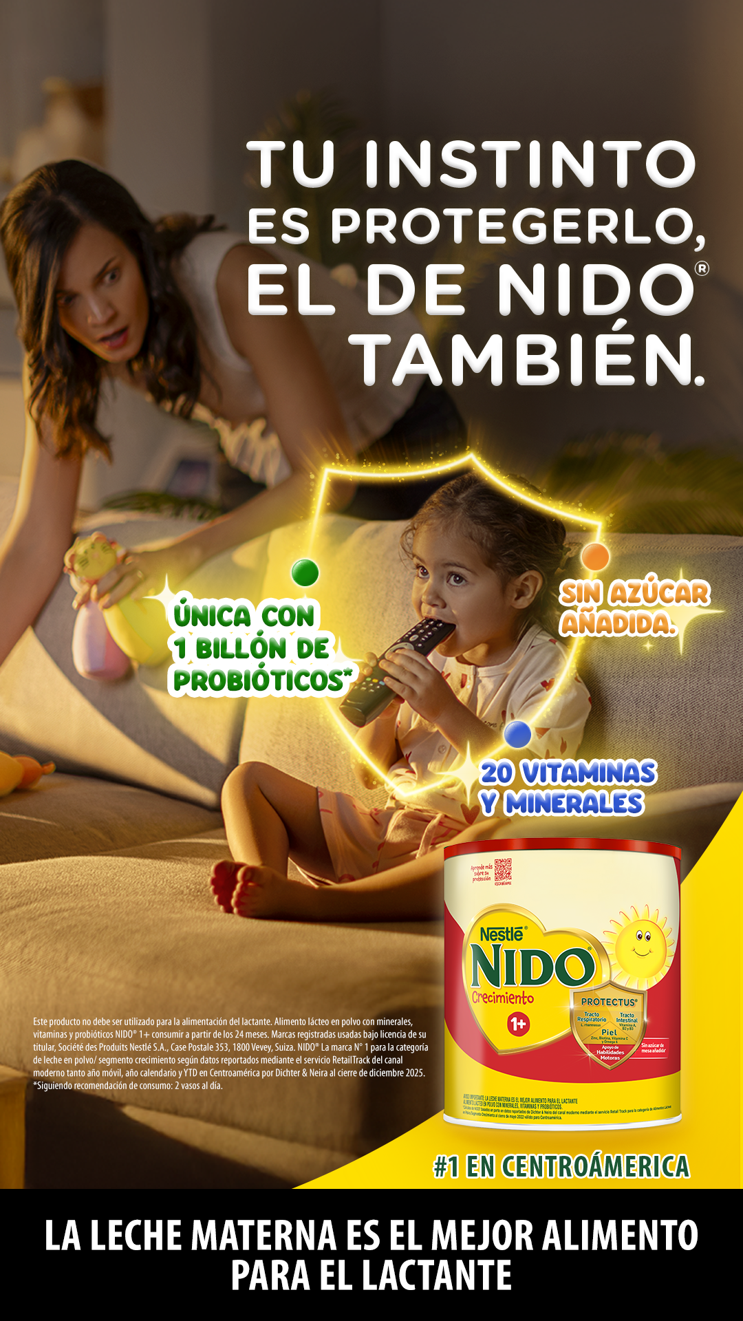 Nestlé FamilyNes Centroamérica Facebook ad