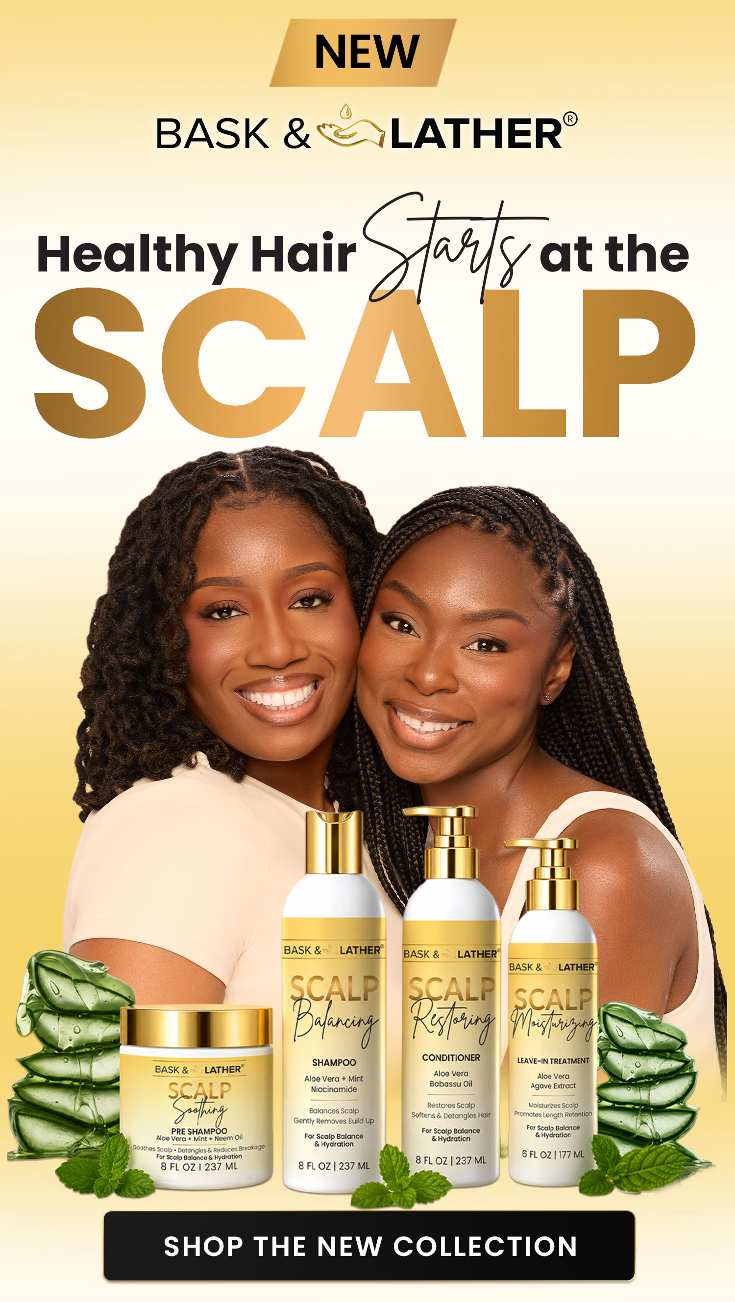 Bask & Lather Co Facebook ad