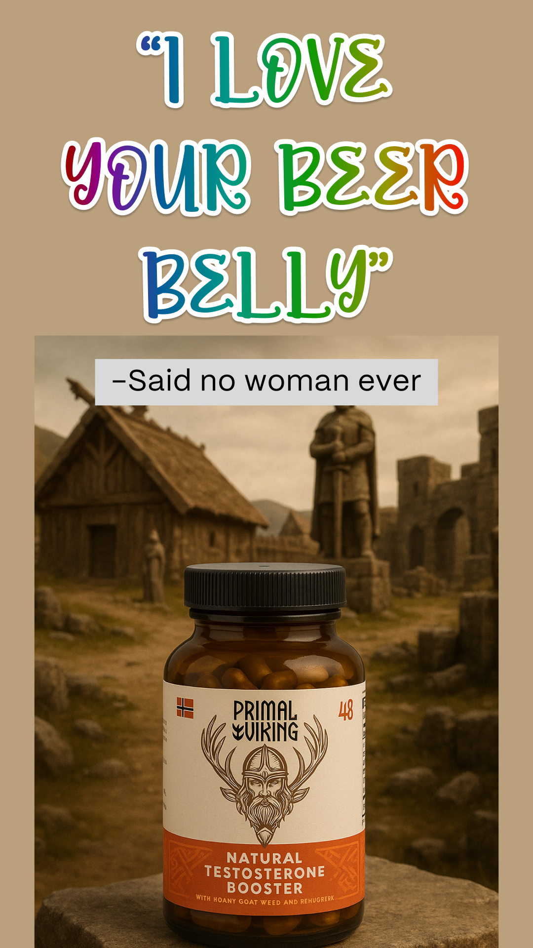 Primal Viking Facebook ad