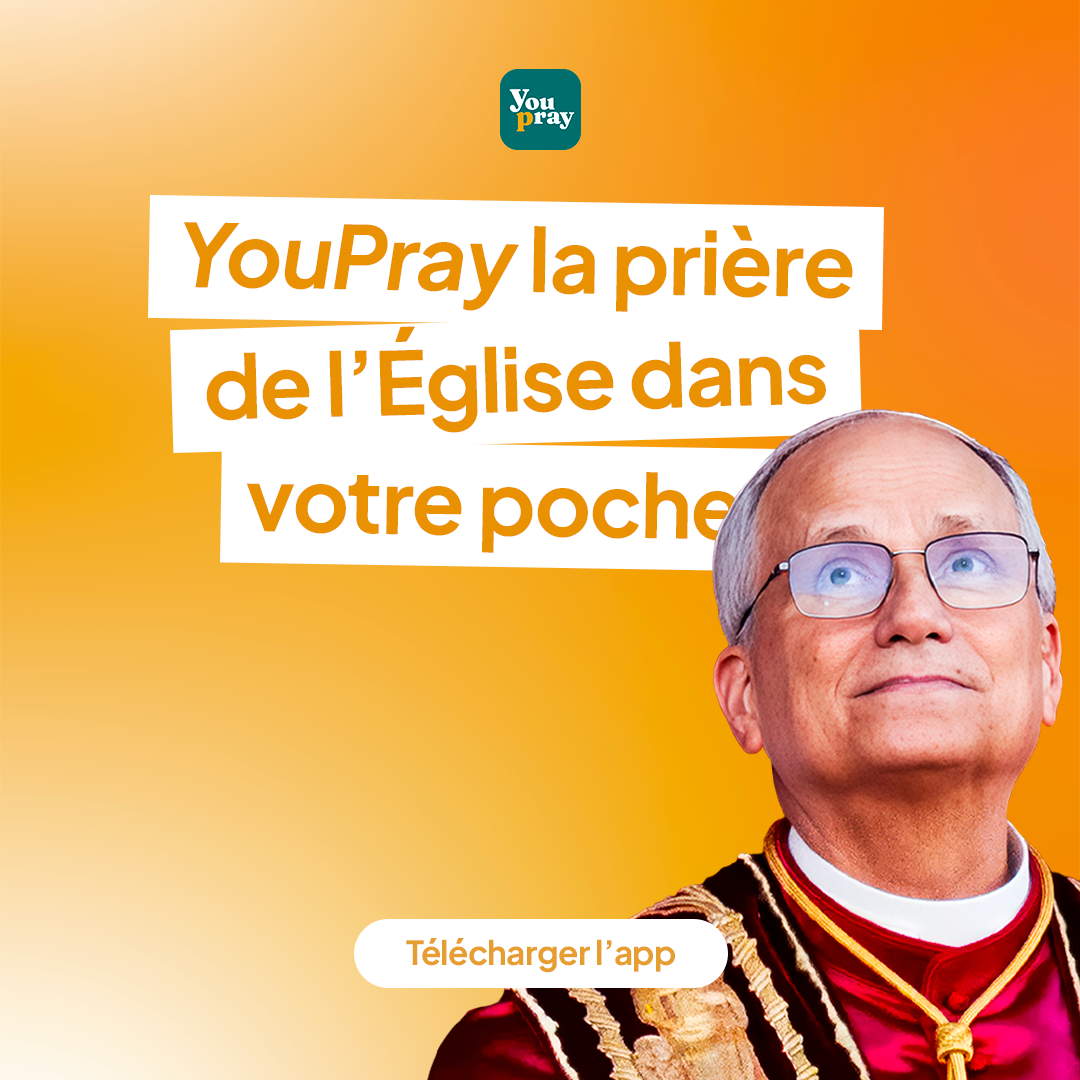 YouPray Facebook ad: Pape Léon XIV en France