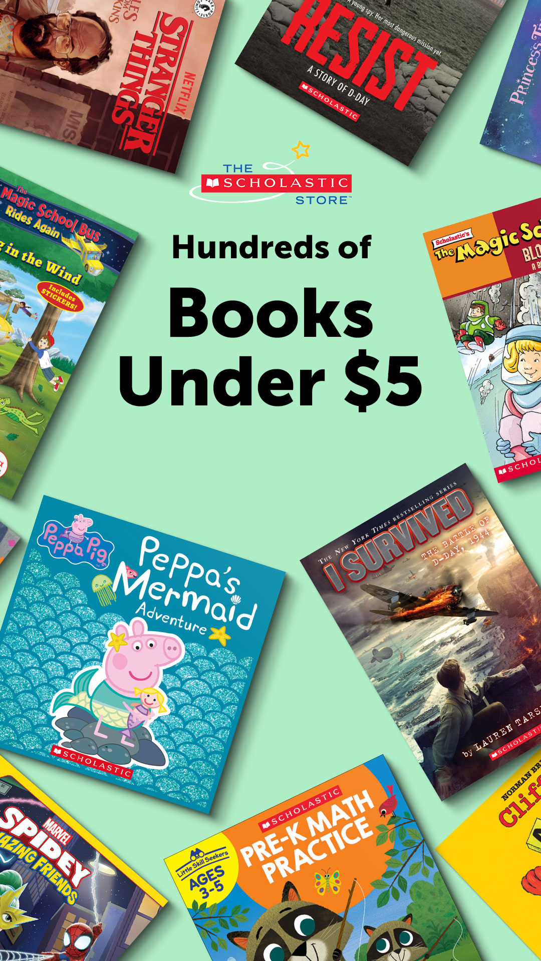 Scholastic Facebook ad