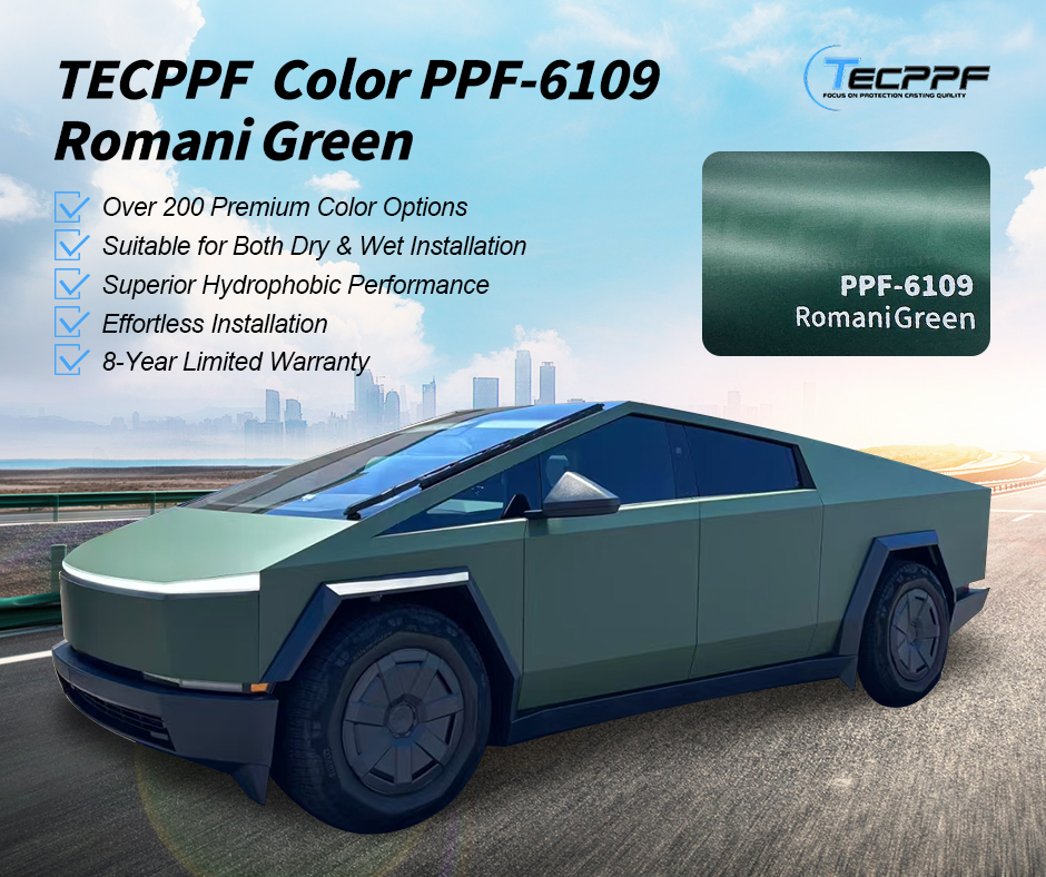 TECPPF.Global Facebook ad: TECPPF Color PPF-6109 (Romani Green)
