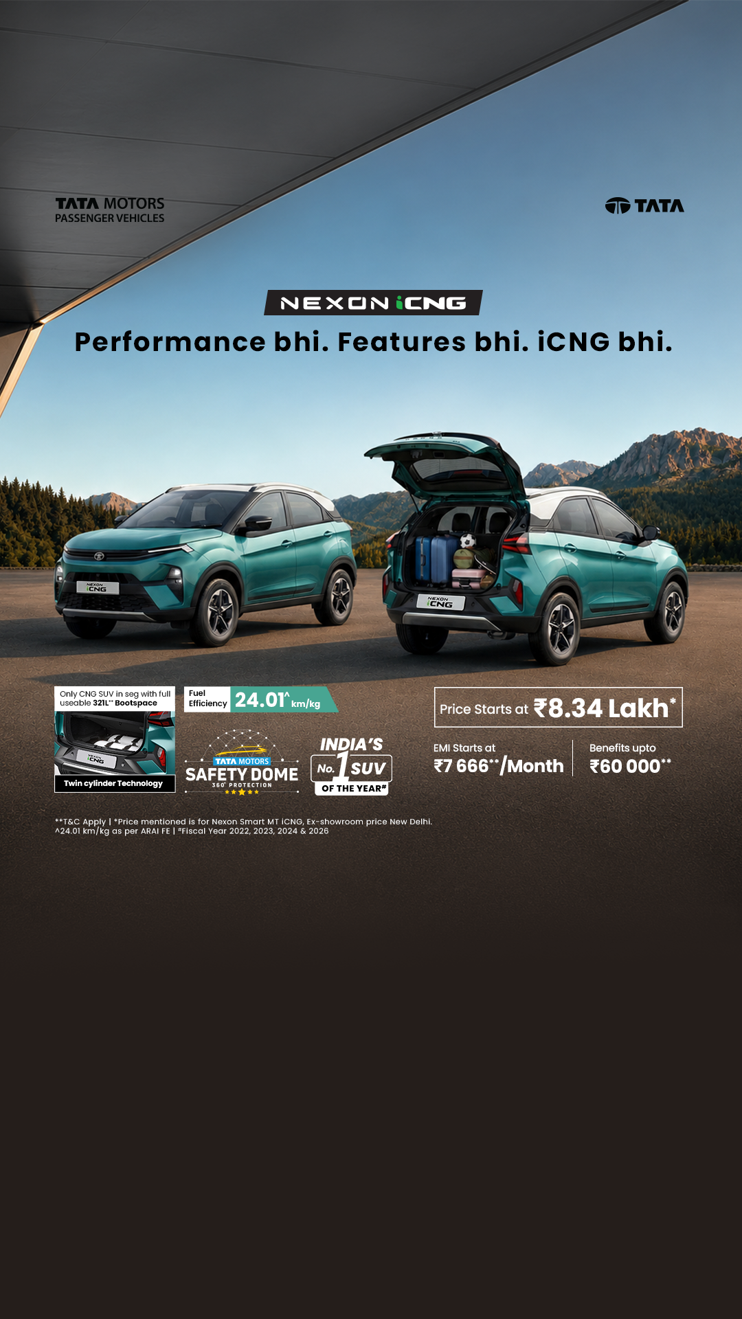 Tata Motors Cars Facebook ad from Jul 3, 2026