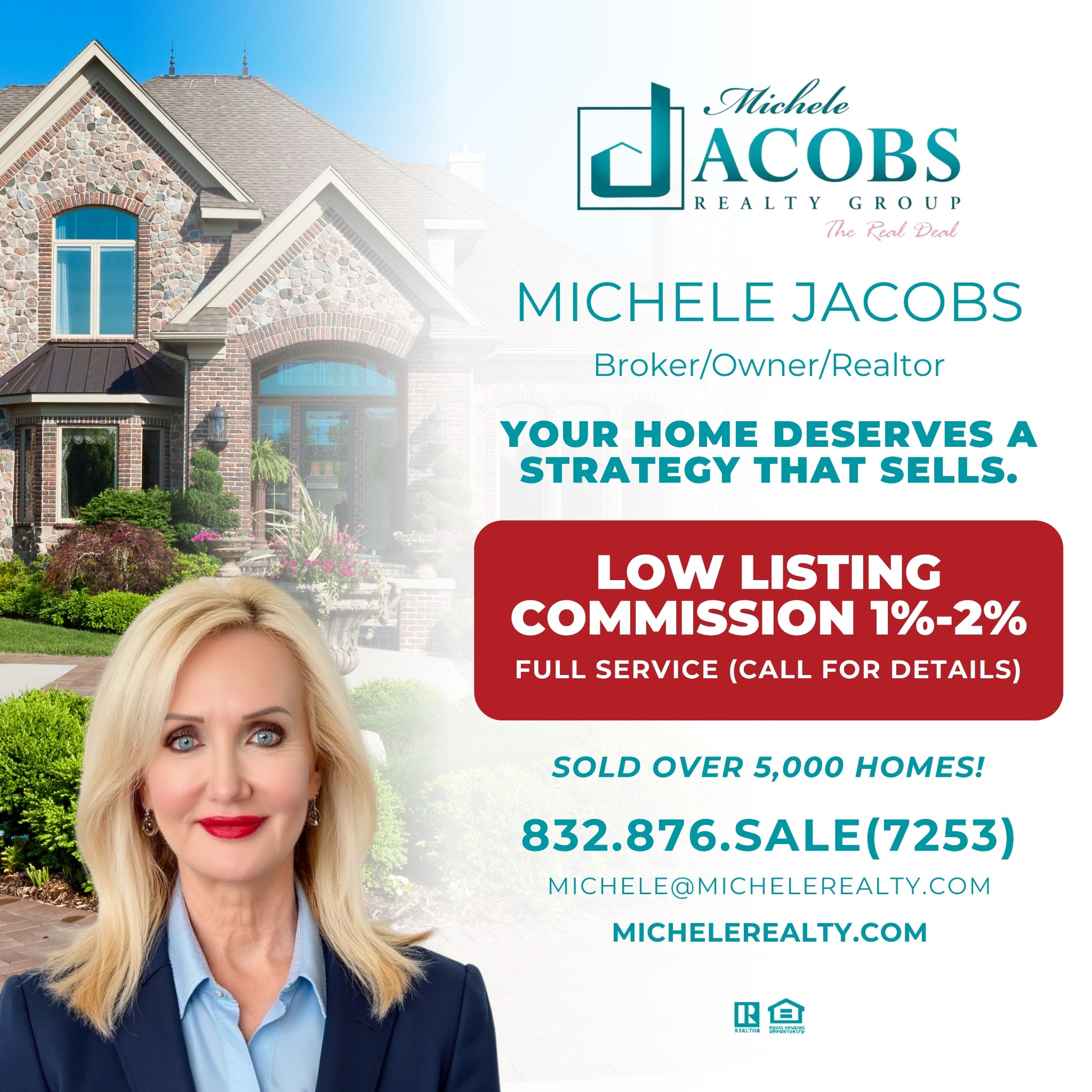 Michele Jacobs Realty Group Facebook ad: Platinum Real Estate Agent - Michele Jacobs