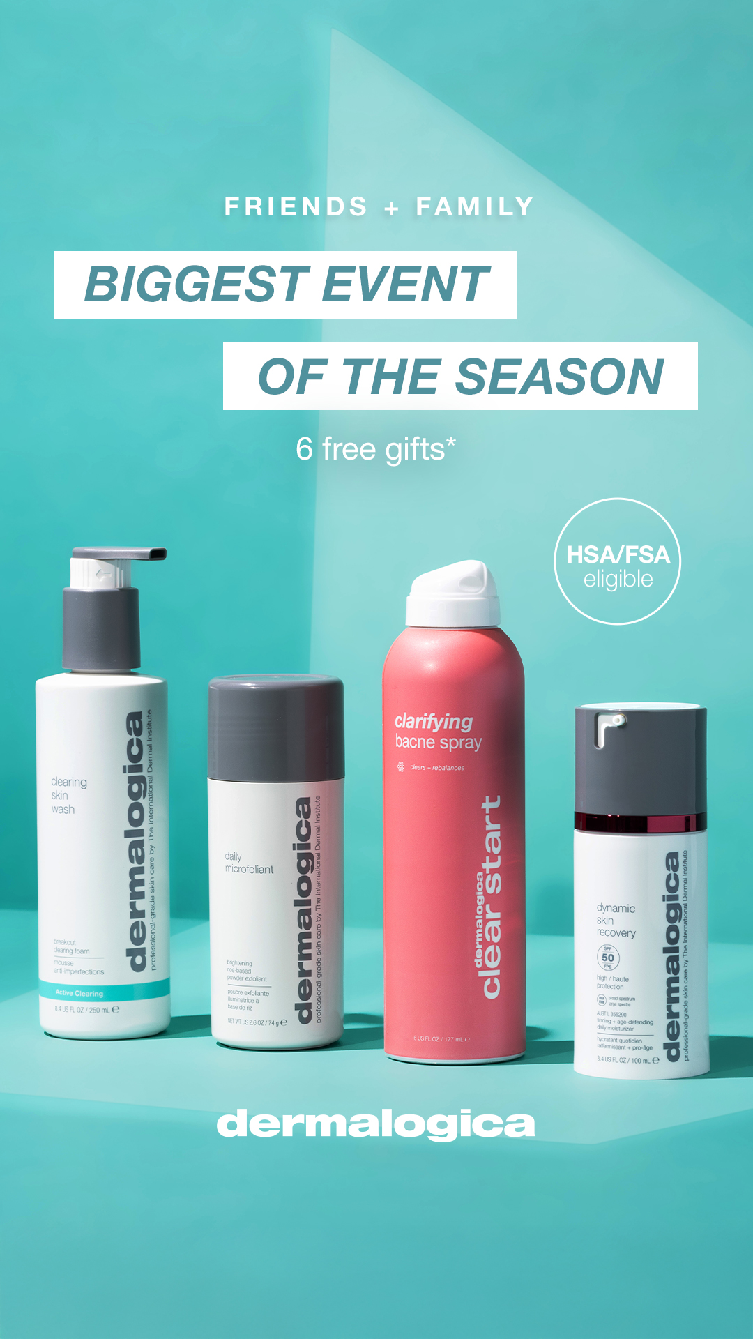 Dermalogica Facebook ad: Buy Now, Pay Later*​