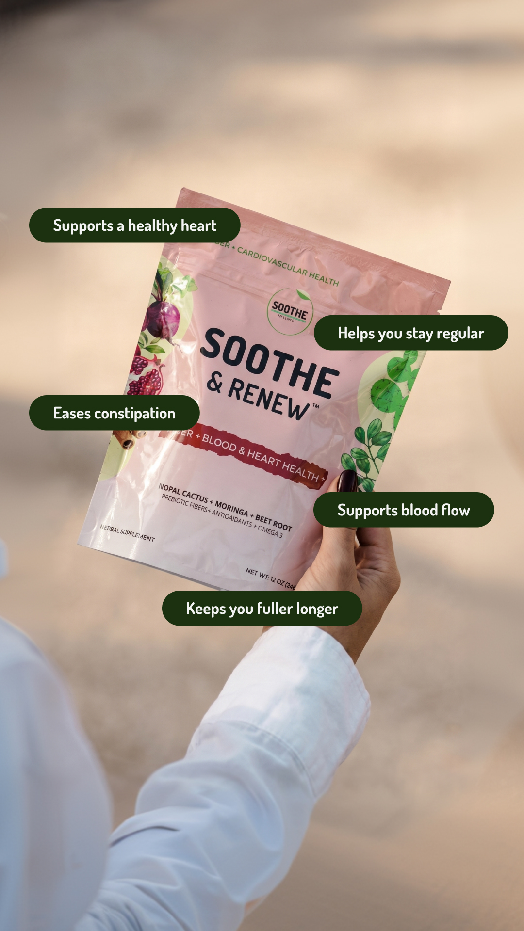 Soothe Naturals Facebook ad