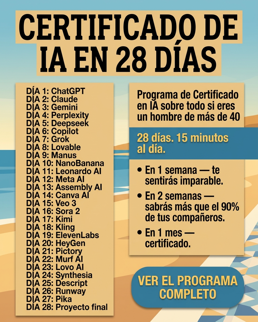 Coursiv Español Facebook ad: ¡Empezar ahora!