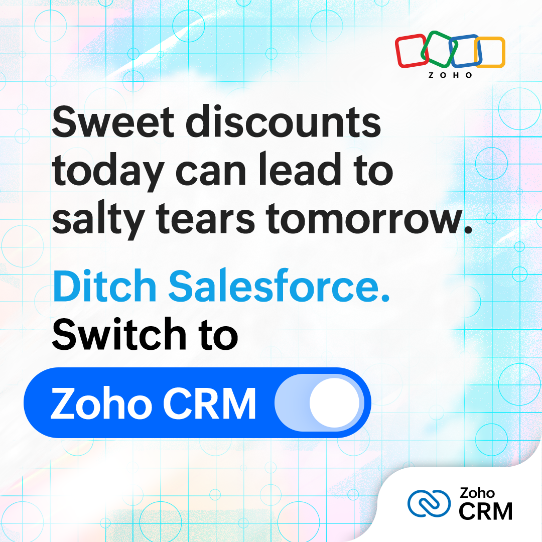 Zoho CRM Facebook ad