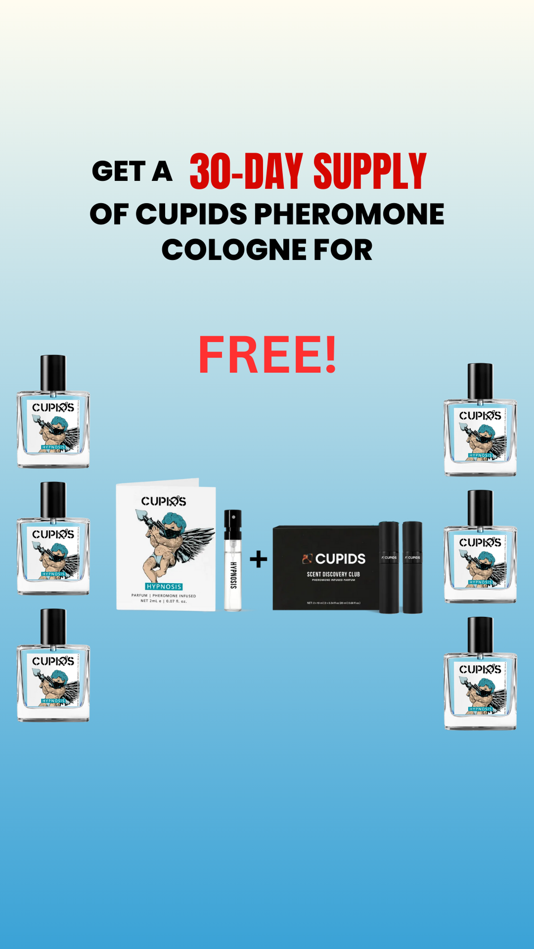 Try Cupids Facebook ad