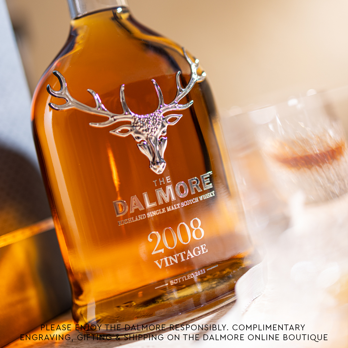 The Dalmore Facebook ad: Celebrate the moments that matter with The Dalmore.