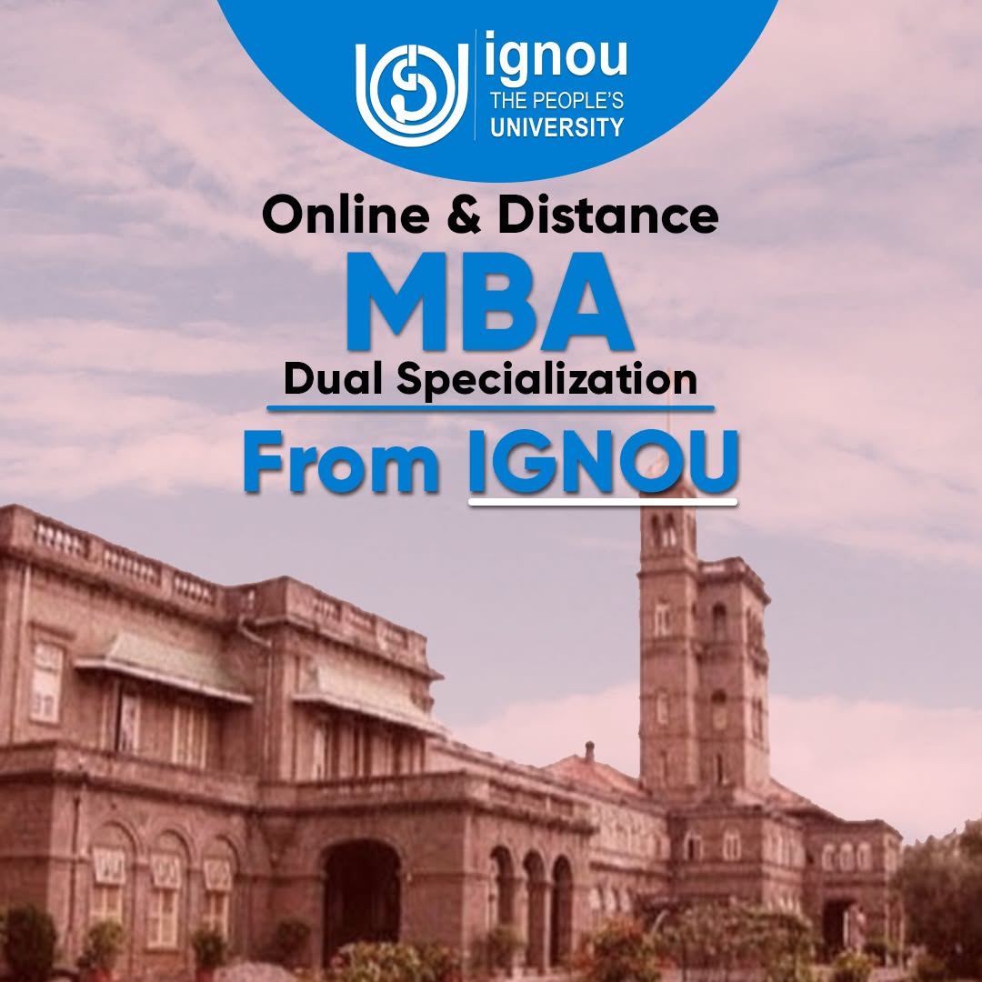Online education Facebook ad: Advance Your Career with IGNOU Online MBA