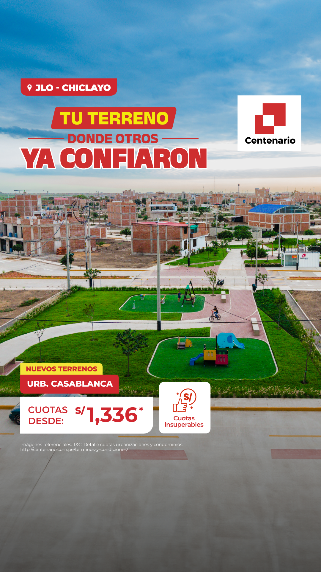 Centenario Urbanizaciones Facebook ad