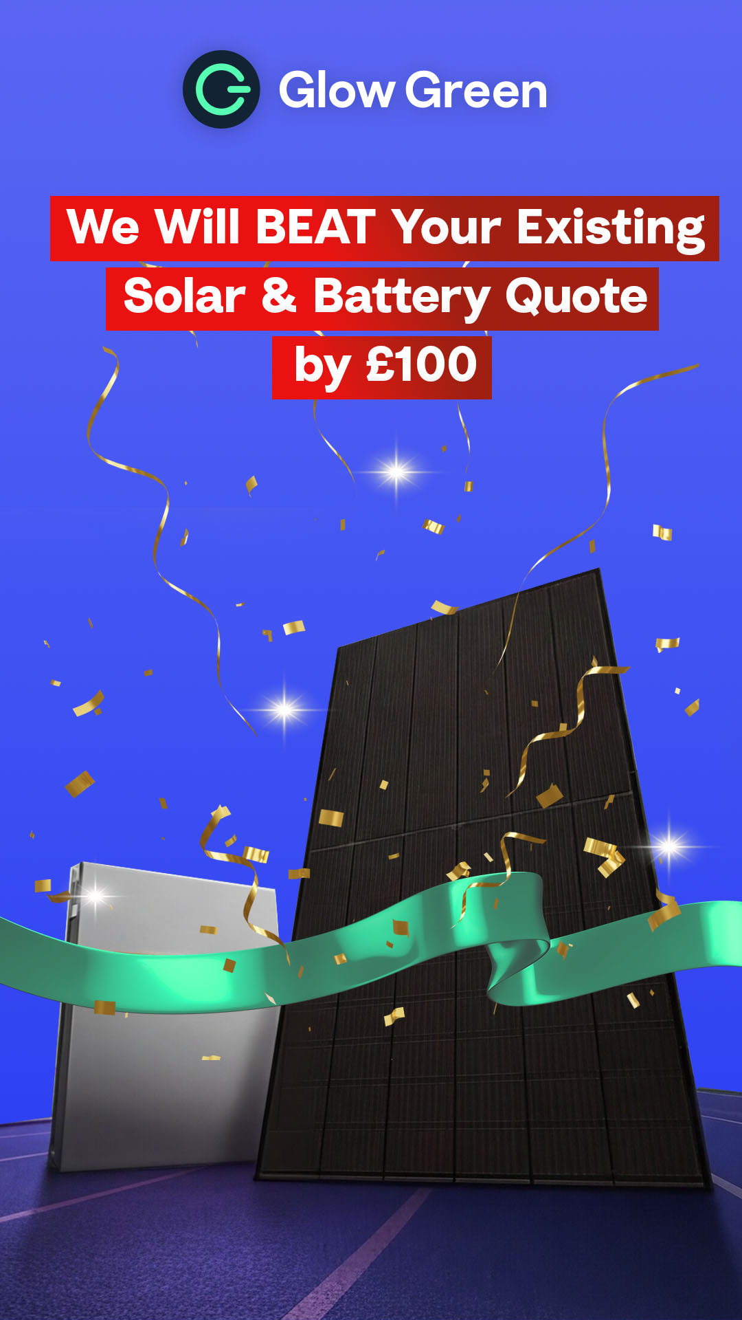 Glow Green Facebook ad