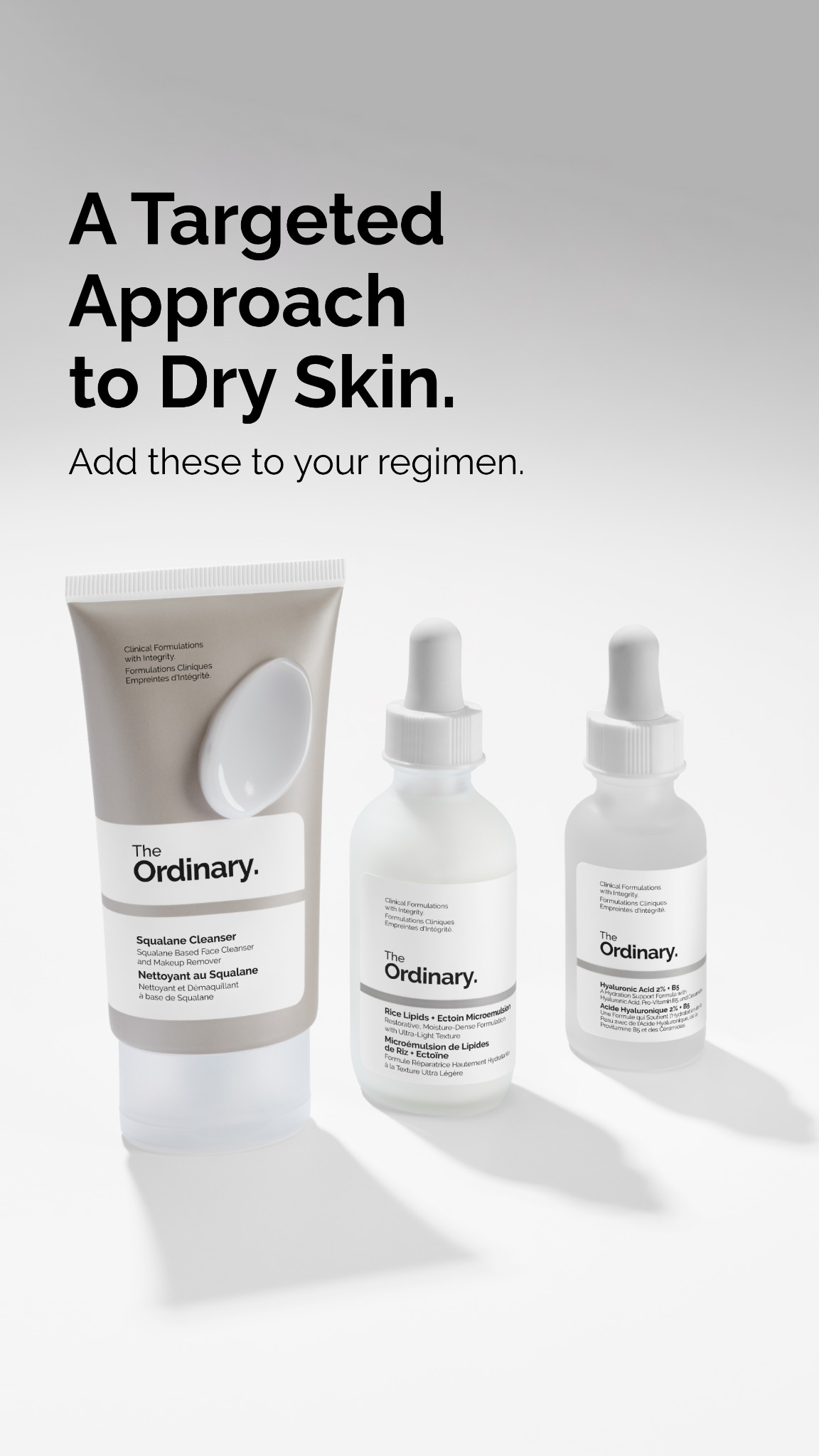 The Ordinary Facebook ad