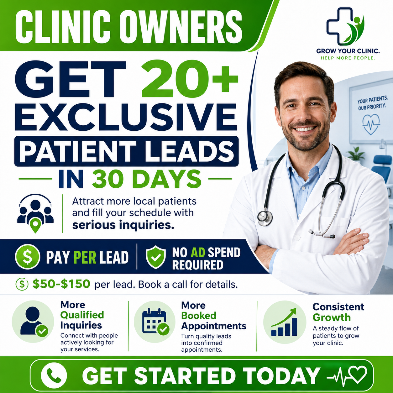 Marengo AI Facebook ad: Get 20+ Exclusive Patient Leads