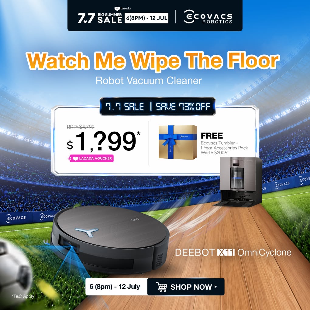 ECOVACS ROBOTICS Facebook ad