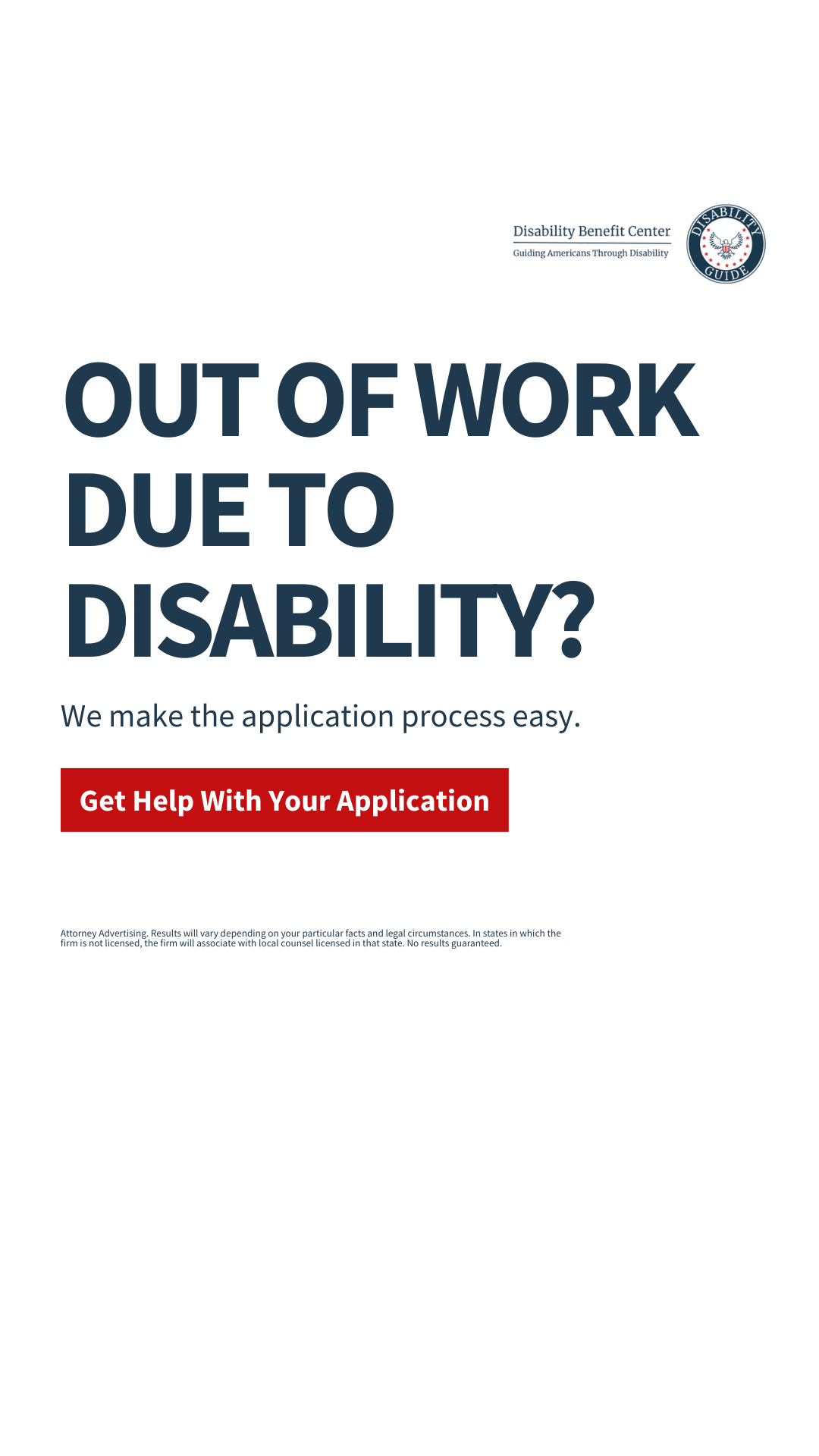 Nation Disability Facebook ad from Jan 21, 2026