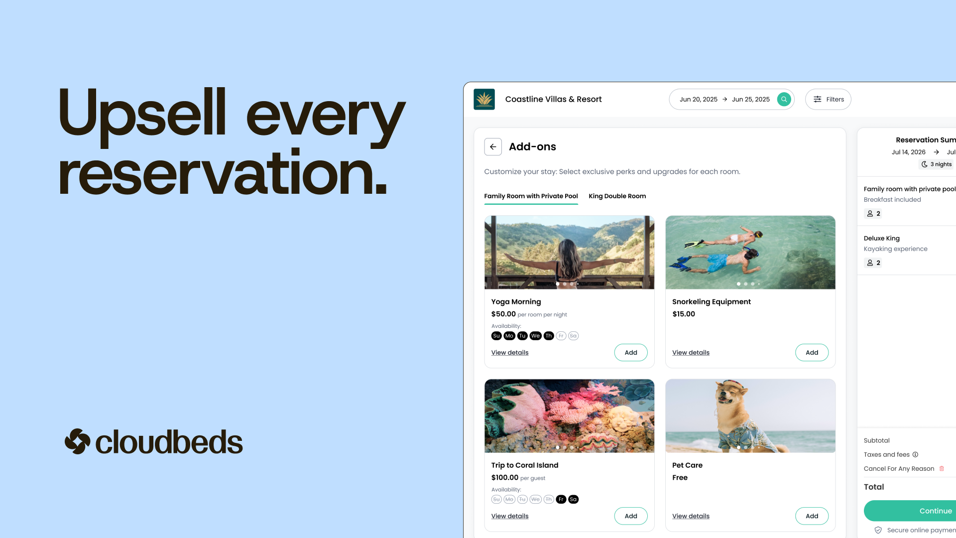 Cloudbeds Facebook ad