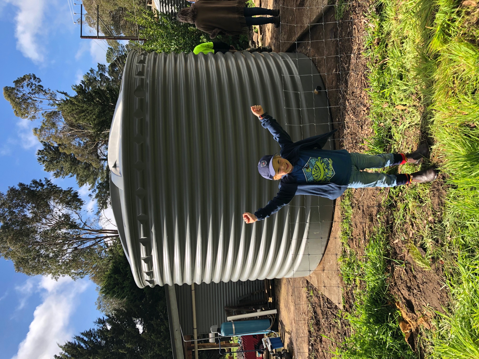 Team Poly Facebook ad: Our large, round water tanks range from 13,500L…