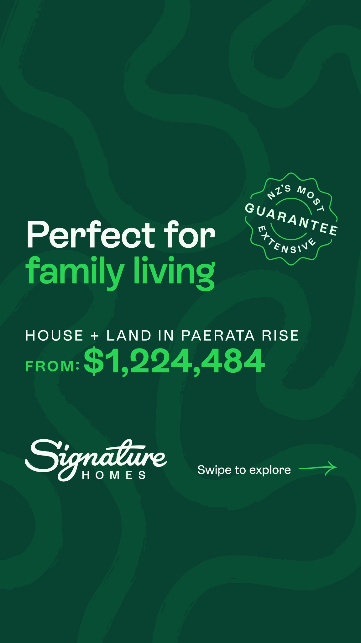 Signature Homes Facebook ad