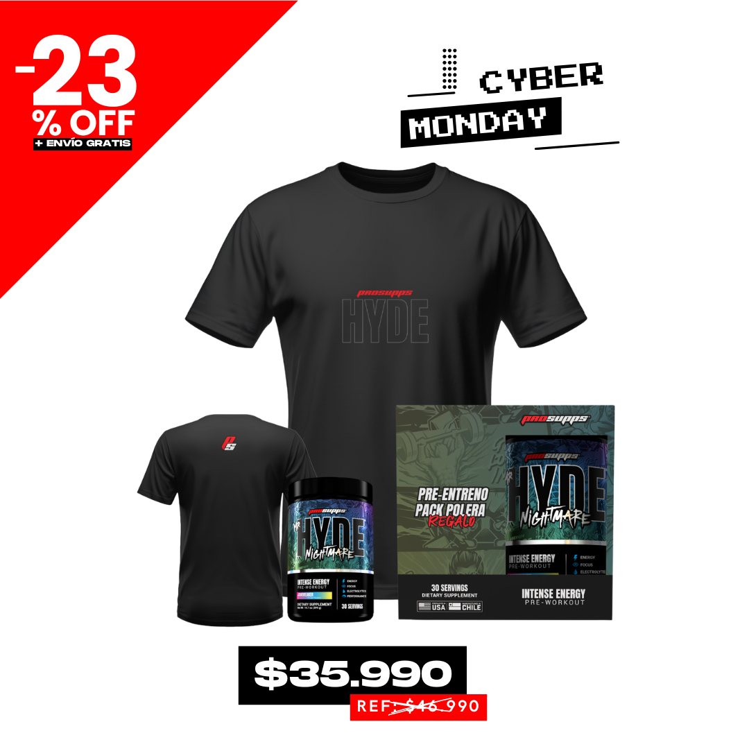 globalnutrition.cl Facebook ad: Mr. Hyde + Polera · $35.990